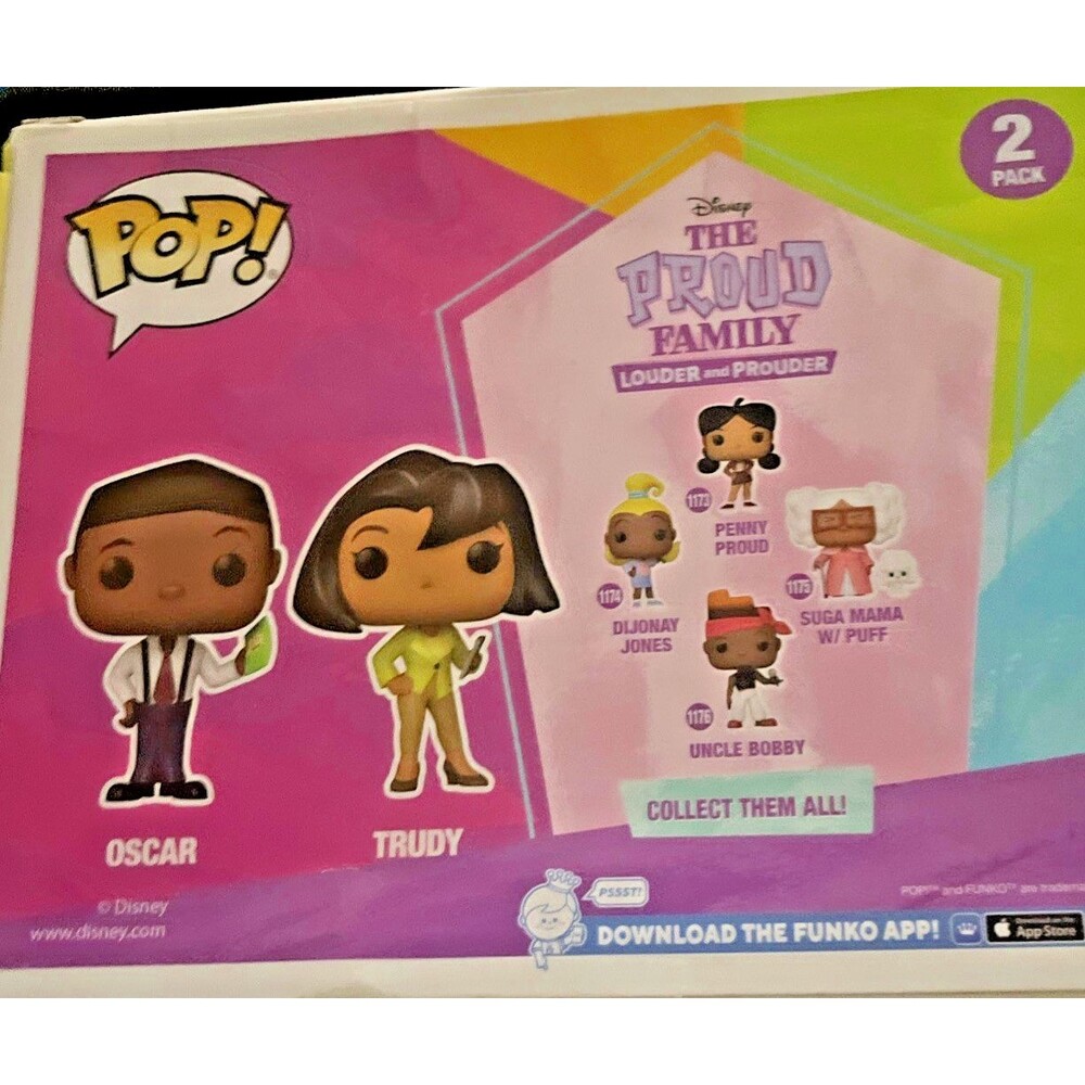 Funko Pop! Oscar Trudy Proud Family Louder and Prouder 2 Pack Target Exclusive - Picture 2 of 10